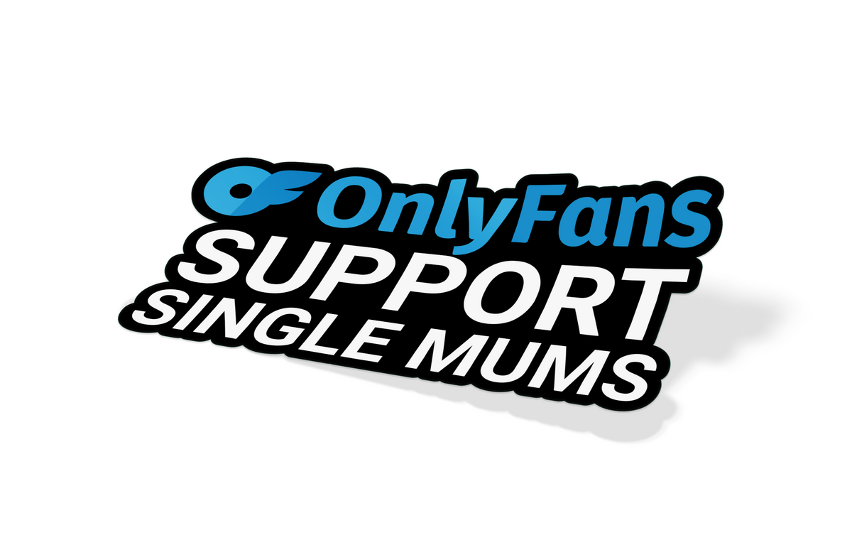 OnlyFans Support Single Mums Sticker – DiamondDecals