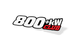 Custom Kilowatt Club Decal