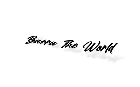 BARRA THE WORLD Window Banner