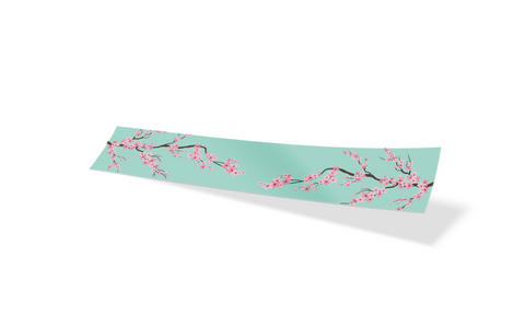 Cherry Blossom Sunstrip Window Banner