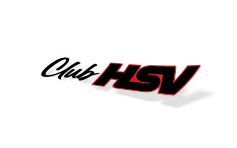 Club HSV Holden HSV Window Banner