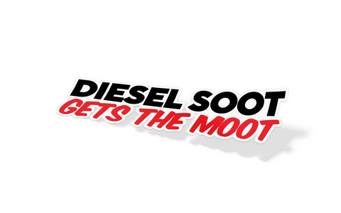 Diesel Soot Gets The Moot Decal