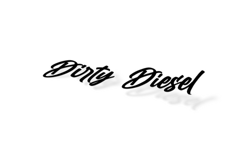 Dirty Diesel Window Banner