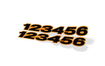 Jetski Registration Numbers Fishpro Trophy (Font: Trobus)