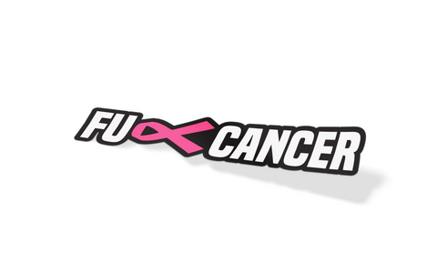 Fuck Cancer (Pink Ribbon) Decal