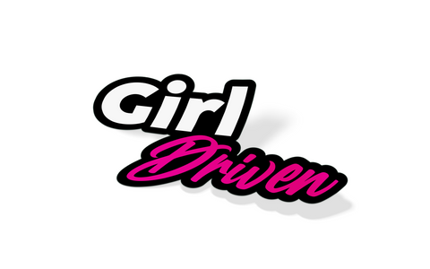 Girl Driven Decal