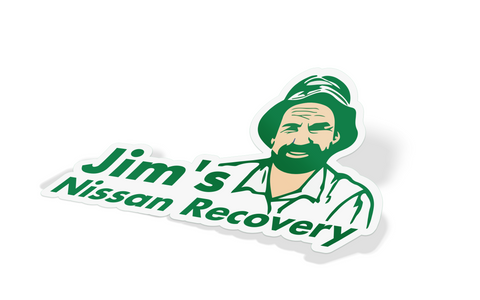 Jim's Nissan Recovery Decal