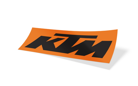 KTM Logo Motocross Decal