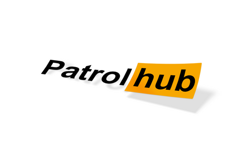 PATROL HUB (YELLOW BOX) Window Banner