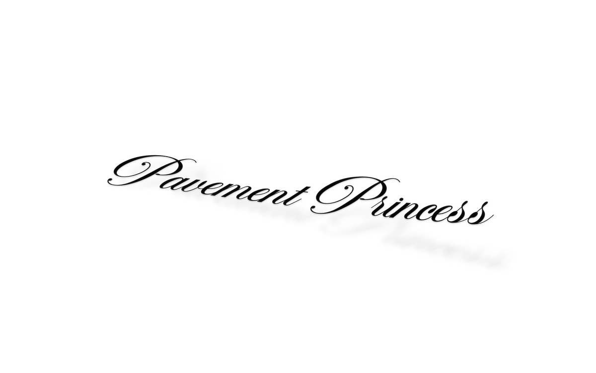 Pavement Princess Window Banner – DiamondDecals