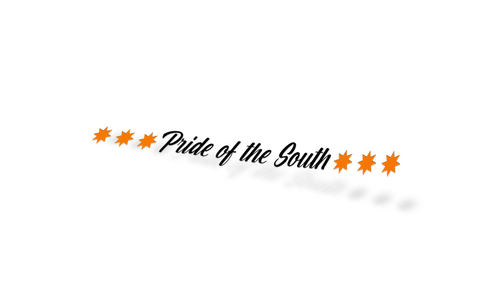 Pride of the South (Orange Stars) Window Banner