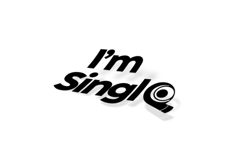 I'm Single (Turbo) Slap Sticker