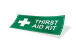 Thirst Aid Kit Sticker